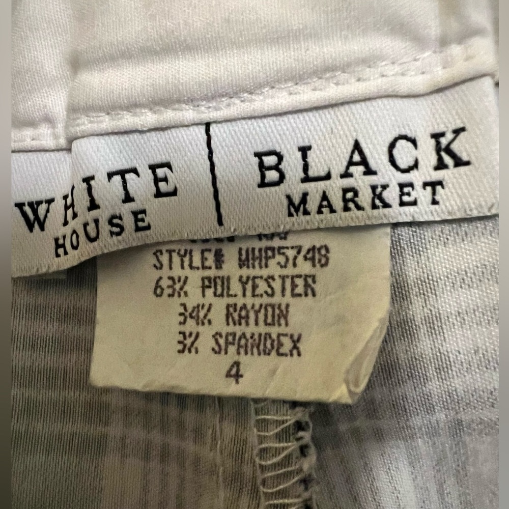White House Black Market Plaid Pants - Picture 5 of 5